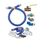 image of Dormont 16100KITS24 Deluxe SnapFast 24" Moveable Gas Connector Kit w/ Swivel MAX, Elbow,1" Dia.