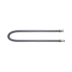 image of Dormont W100BP60 Hi-Psi® Water Connector Hose, 1" Dia. x 60" L / Covered with S. Steel Braid