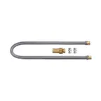 image of Dormont W75BP2Q72 Hi-Psi® Water Connector Hose, 3/4" Dia. x 72" L / Covered with Steel Braided 