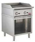 image of Hubert 44491 Floor Model Gas Charbroiler