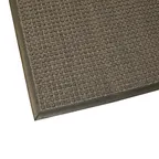 image of AllPoints 2801526 Entrance Mat, 3' x 10', Charcoal Gray, Rubber Backing, Stain & Fade Resistant