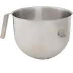 image of AllPoints KITKSMC7QBOWL Mixing Bowl, 7 Qt. Capacity, Stainless Steel, Nsf