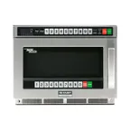 image of Sharp R-CD1800M 1800W TwinTouch Commercial Microwave Oven, 0.75 Cu Ft, Stainless Steel, 230-208V