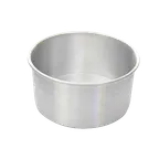 image of Thunder Group ALCP0603 Layer Cake Pan, 6" Dia. X 3"H, Round, Aluminum