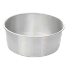 image of Thunder Group ALCP0903 Layer Cake Pan, 9" Dia. X 3"H, Round, Aluminum