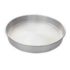 image of Thunder Group ALCP1002 Layer Cake Pan, 10" Dia. X 2"H, Round, Aluminum