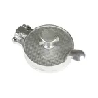 image of Thunder Group ALHP004A Hamburger Patty Press – 4-1/2” Adjustable Aluminum Press, 1/8” to 3/8” Thickness, 4” Diameter