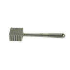 image of Thunder Group ALMH002 4-Sided Aluminum Meat Tenderizer, 10"L, Manual Operation, Aluminum Handle & Head