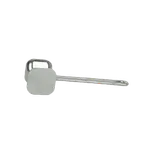 image of Thunder Group ALMT002 2-Sided Manual Meat Tenderizer, 10-1/4"L, Aluminum Handle & Head