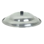 image of Thunder Group ALPC002 Wok Cover, 13-1/4" Dia., Domed, Plastic Knob Handle