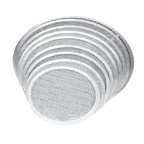 image of Thunder Group ALPZ20 Pizza Screen, 20", Seamless Rim, Aluminum
