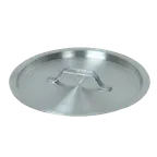 image of Thunder Group ALSAP102 Saute' Pan Cover, Fits 3 Quart Pan ALSAP002, Flat With Handle, Aluminum