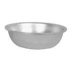 image of Thunder Group ALSB002 Asian Style Colander, 17.5" Dia. X 5"H, Perforated, Tapered Edges