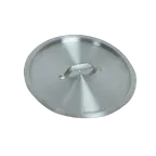 image of Thunder Group ALSKSS104 Sauce Pan Lid, 4-1/2 Qt, 10" Dia. X 3/8" Thickness, Sauce Pan Lid With 1"H Lid Handle