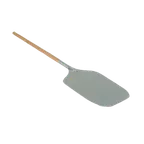 image of Thunder Group ALWDPP2512 Pizza Peel, 25" Long, 12" X 14" Aluminum Blade, Wood Handle