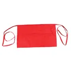 image of Thunder Group CA1322RD Chef Regalia Waist Aprons, 13" X 22" (3) Pocket, 65/35 Poly/Cotton