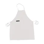 image of Thunder Group CA3326WH Chef Regalia Bib Aprons, 33" X 26", Full-Length With Pocket, 65/35 Poly/Cotton