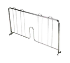image of Thunder Group CMDC018 Shelf Divider, 18 Inch, Pressure-Fit, Chrome Plated, NSF