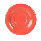 image of Thunder Group CR9108RD Saucer, 5-1/2" Dia., Break-Resistant, Dishwasher Safe - Dozen