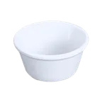 image of Thunder Group ML538W1 Ramekin, 4 Oz. Capacity, 3-3/8" Dia., Round - Dozen