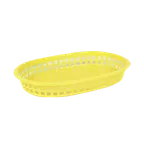 image of Thunder Group PLBK1034Y Fast Food Basket, 10-3/4", Oblong, Stackable - Dozen