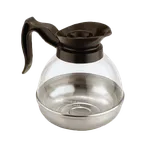 image of Thunder Group PLCD064 Coffee Decanter, 64 Oz., Durable Plastic Handle/Top, Break-Resistant