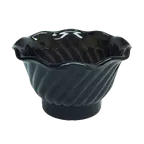 image of Thunder Group PLDS005K Dessert Dish, 5 Oz., Swirl Tulip Shaped, Stackable - Dozen