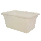 image of Thunder Group PLFB121809PP Food Storage Box, 4-3/4 Gallon, 12" X 18" X 9", Built-In Handle