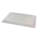 image of Thunder Group PLFBC1218PC Lid, Fits 1/2 Size Storage Box, Withstands -40° To 210°F, Shatter And Scratch Resistant