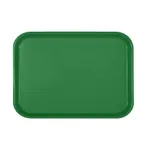 image of Thunder Group PLFFT1216GR Fast Food Tray, 12" X 16-1/4", Rectangular, Polypropylene, Green