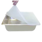 image of Thunder Group PLFS7120 Lid, Fits 1/2 Size Gn Or Steam Pans, High-Heat -40°F (-40°C) To 428°F (220°C)