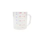 image of Thunder Group PLMD008CL Measuring Cup, 1 Cup (0.25 Liter), 3-5/8"L X 2-3/4"W X 3-1/8"H, With Handle