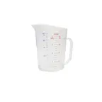 image of Thunder Group PLMD032CL Measuring Cup, 1 Qt. (1 Liter), 6-1/16"L X 5-1/8"W X 6-7/16"H, With Handle