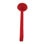 image of Thunder Group PLOP013RD Ladle, 13", 1 Oz., One Piece Ladle, Red