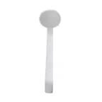image of Thunder Group PLOP013WH Ladle, 13", 1 Oz., One Piece Ladle, White