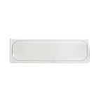 image of Thunder Group PLPA7120LC Food Pan Cover, 1/2 Size Long, Solid, Polycarbonate