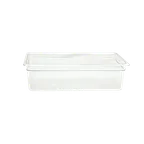 image of Thunder Group PLPA8006 Food Pan, Full Size, 6" Deep, Shatter And Scratch Resistant