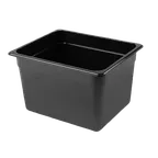 image of Thunder Group PLPA8128BK Food Pan, 1/2 Size, 8" Deep, Shatter And Scratch Resistant, Black