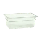image of Thunder Group PLPA8144 Food Pan, 1/4 Size, 4" Deep, Shatter And Scratch Resistant