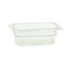 image of Thunder Group PLPA8192 Food Pan, 1/9 Size, 2-1/2" Deep, Shatter And Scratch Resistant