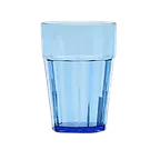 image of Thunder Group PLPCTB114BL Tumbler, 14 Oz. (16 Oz. Rim Full), Break-Resistant, Stackable - Dozen