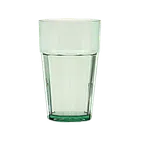 image of Thunder Group PLPCTB116GR Tumbler, 16 Oz. (18 Oz. Rim Full), Break-Resistant, Stackable - Dozen