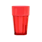 image of Thunder Group PLPCTB124RD Tumbler, 24 Oz. (26 Oz. Rim Full), Break-Resistant, Stackable - Dozen