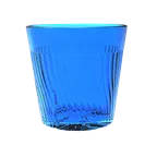 image of Thunder Group PLPCTB308BL Tumbler, 8 Oz., Swirl Design, Starburst® Pattern Base - Dozen