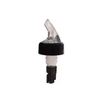 image of Thunder Group PLPR063C Liquor Pourer, 5/8 Oz., With Black Collar, Fits Standard 750Ml Bottle, 12 Each - Pack