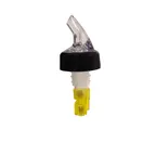 image of Thunder Group PLPR150C Liquor Pourer, 1-1/2 Oz., With Black Collar, Fits Standard 750Ml Bottle, 12 Each - Pack