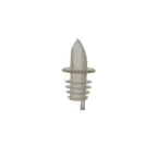 image of Thunder Group PLPR900CL Liquor Pourer, Free Flow, Without Collar, Fits Standard 750Ml Liquor Bottle, 12 Each - Pack