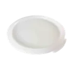 image of Thunder Group PLRFC0608PP Food Container Cover - White PP Lid For 6-qt & 8-qt Containers, BPA-Free, -40°F to 160°F