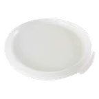 image of Thunder Group PLRFC0608TL Food Storage Container Cover, Fits 6 & 8 Quart, Round, Stain & Chemical Resistant