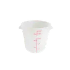 image of Thunder Group PLRFT318TL Food Storage Container, 18 Quart, Round, Stain & Chemical Resistant